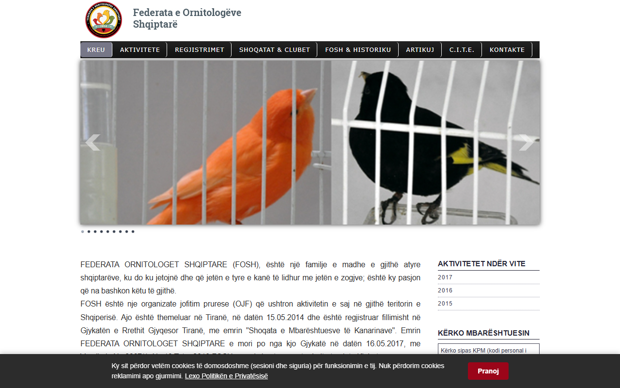 FOSH – Federata e Ornitologëve Shqiptarë