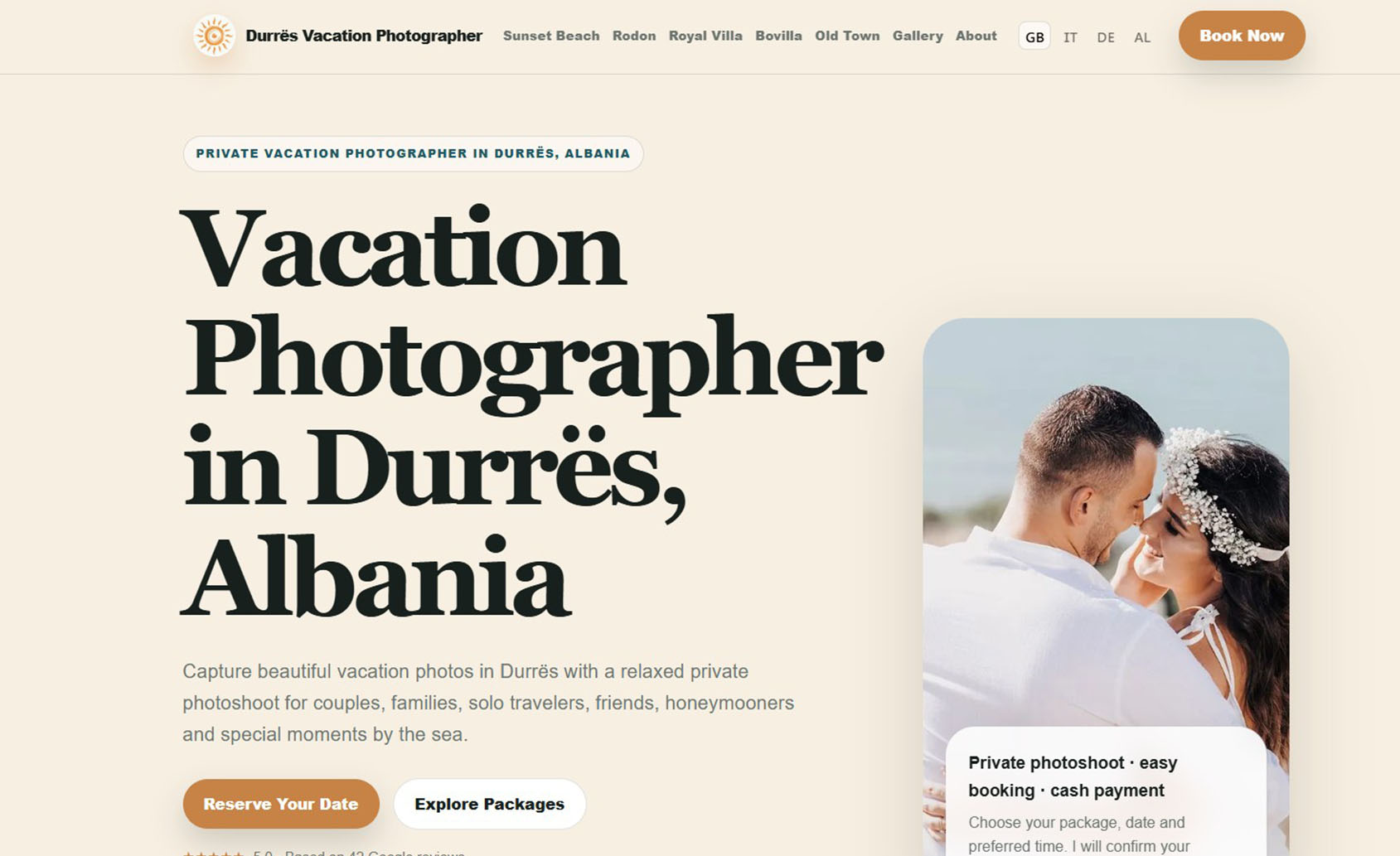 Durrës Vacation Photographer