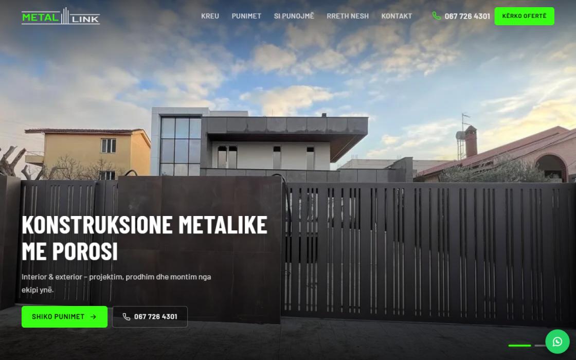 Metal Link Construction