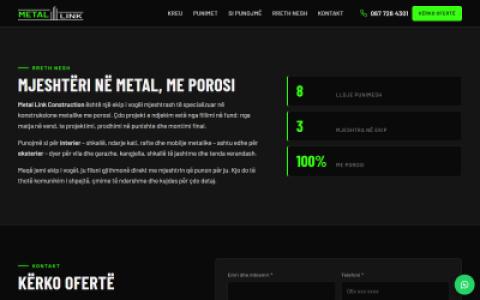 Metal Link Construction