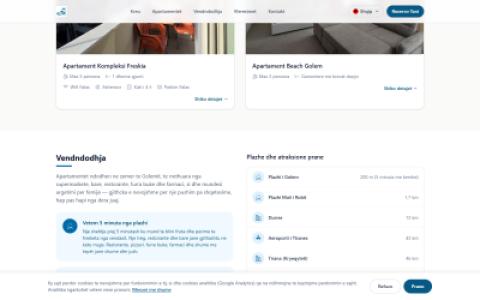 VisitGolem – Apartamente me Qera në Golem